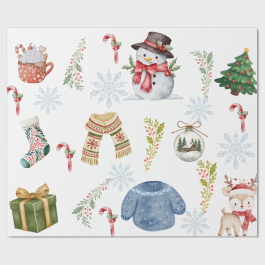 wrap papper cadeaupapier (Vlak)