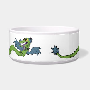 Wrap rond Dragon Dog Bowl Voerbakje