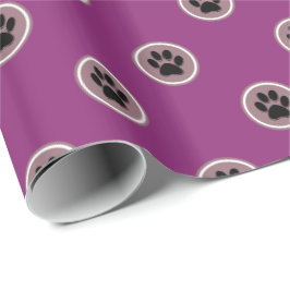 Wrap van de weduwen-voor-Giving (Mocha/Plum) Cadeaupapier