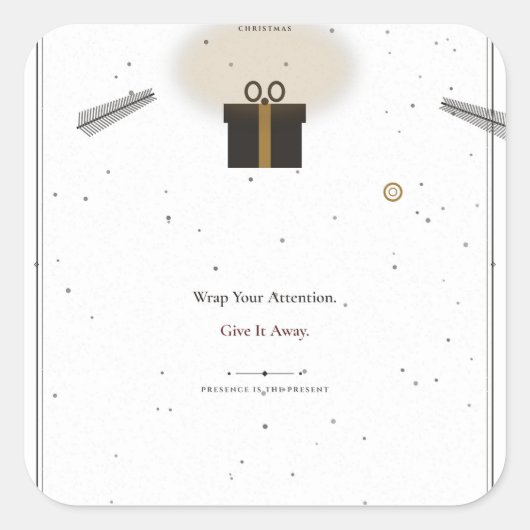 Wrap Your Attention Sticker (Voorkant)