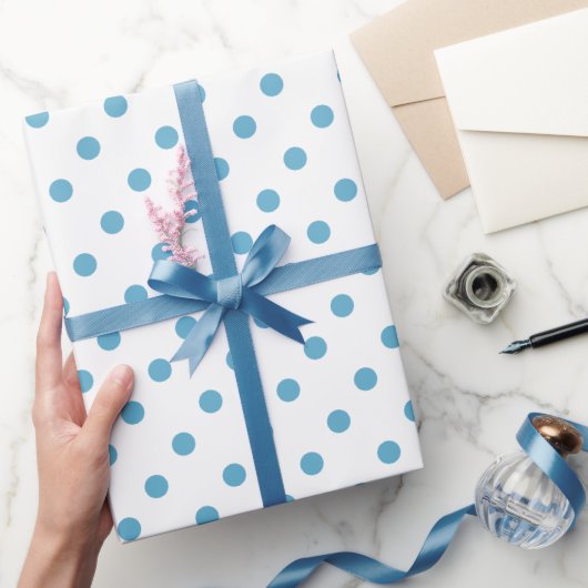 Wrap Your Gift in Sky Blue Serenity Cadeaupapier (Geschenken)