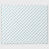 Wrap Your Gift in Sky Blue Serenity Cadeaupapier (Vlak)