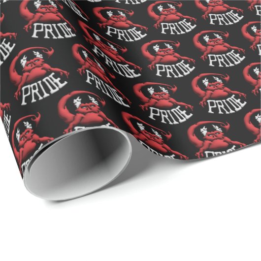 Wrap your Sinful gift Pride Devil Cadeaupapier (Rol Hoek)