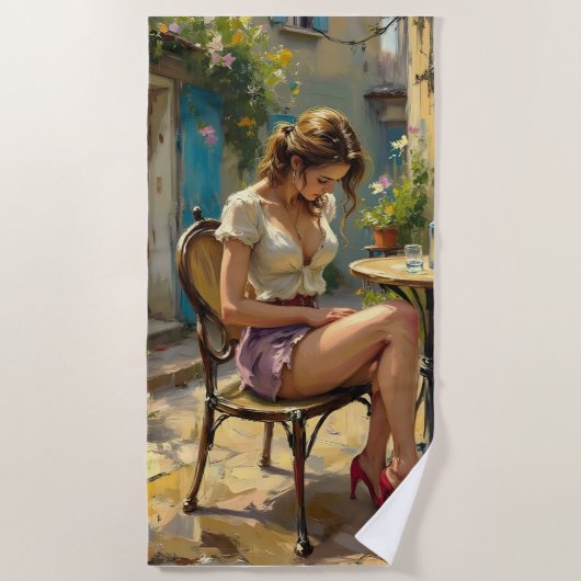 Wrap Yourself in Luxury & Comfort Towel Strandlaken (Voorkant)