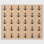 Wraping Paper Anchor Cadeaupapier (Vlak)