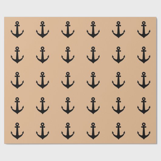 Wraping Paper Anchor Cadeaupapier (Vlak)