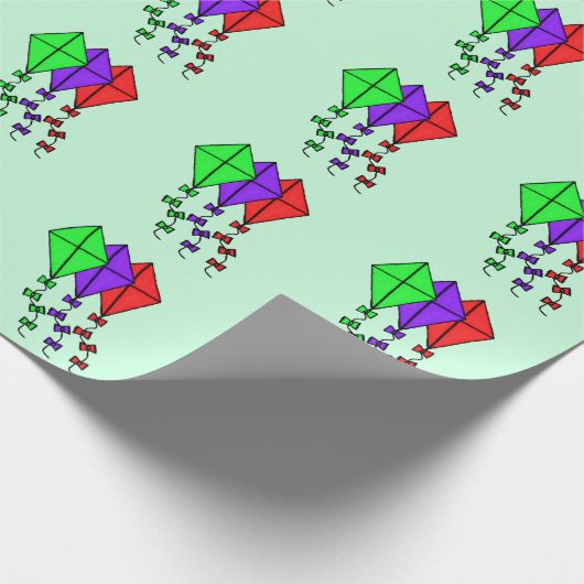 Wraping Paper Kites Cadeaupapier (Hoek)