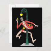 Wraplamp met plastic Man Briefkaart (Voorkant / Achterkant)