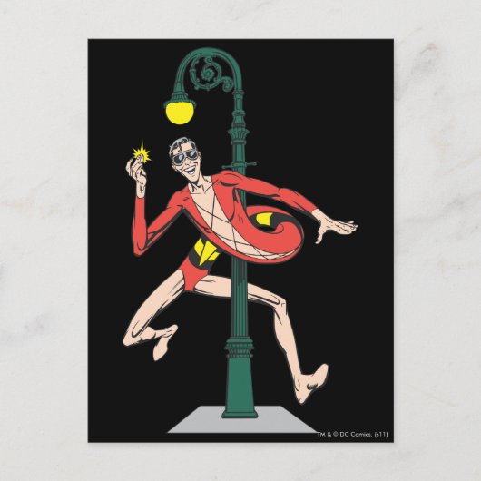 Wraplamp met plastic Man Briefkaart (Voorkant)