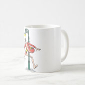 Wraplamp met plastic Man Koffiemok (Voorkant rechts)