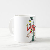 Wraplamp met plastic Man Koffiemok (Voorkant links)