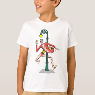 Wraplamp met plastic Man T-shirt