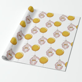 Wrappapier voor ballonBaby showers Cadeaupapier