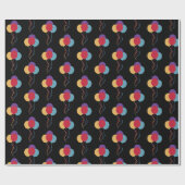 Wrappapier voor ballonnen cadeaupapier (Vlak)