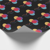Wrappapier voor ballonnen cadeaupapier (Hoek)