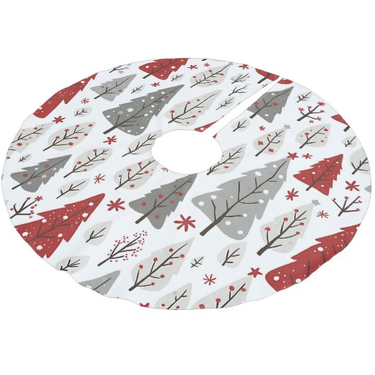 Wrappapier voor kerstboomontwerpen kerstboom rok (Gekanteld)