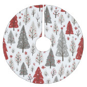 Wrappapier voor kerstboomontwerpen kerstboom rok (Voorkant)