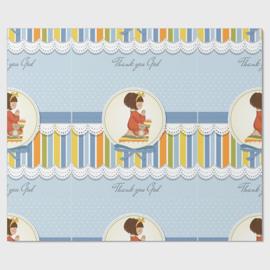 Wrappapier voor kleine meisjes cadeaupapier (Vlak)