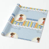 Wrappapier voor kleine meisjes cadeaupapier (Uitgerold)