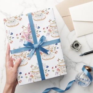 Wrappapier voor theebekers cadeaupapier