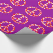 Wrappapier voor Valentijnsdag-hartwedstrijkbord Cadeaupapier (Hoek)