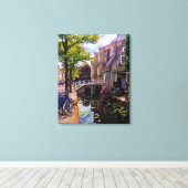 Wrapped canvas - Amsterdam Afdruk (Insitu (Houten vloer))