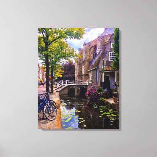 Wrapped canvas - Amsterdam Afdruk (Voorkant)