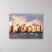 Wrapped Canvas NYC Lower Manhattan Skyline (Voorkant)