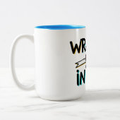 Wrapped in Love Tweekleurige Koffiemok (Links)