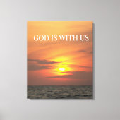 Wrapped in Morning Light Canvas Afdruk (Voorkant)