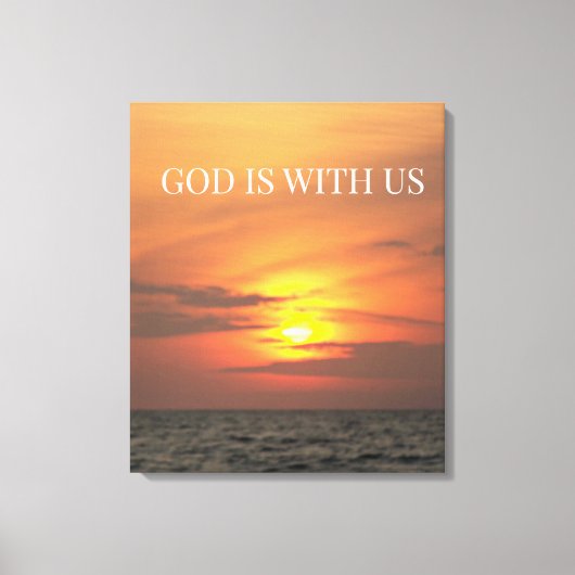 Wrapped in Morning Light Canvas Afdruk (Voorkant)