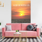 Wrapped in Morning Light Canvas Afdruk (Insitu (Woonkamer))