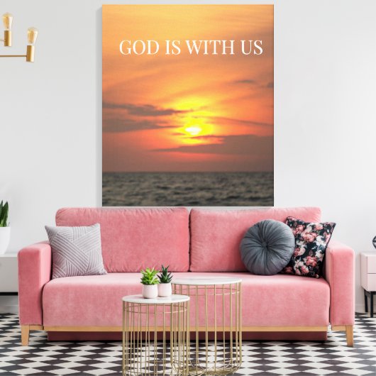 Wrapped in Morning Light Canvas Afdruk (Insitu (Woonkamer))