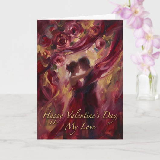 Wrapped in You Valentine Card Kaart (Orchidee)
