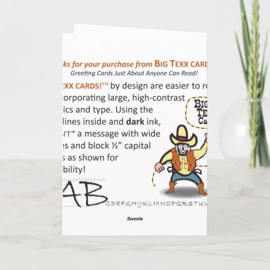 Wrapped Up Mummy Kaart (Achterkant)