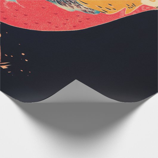 WRAPPENDE PAPIER : ITŌ JAKUCHGEREN : WOODBLOCK (Hoek)