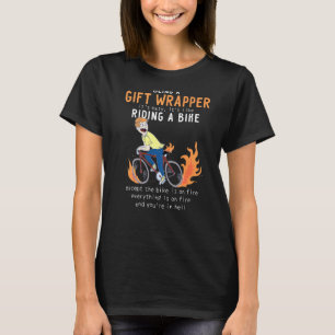 Wrapper-als-ringbike-fietser T-shirt