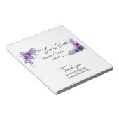 Wrapper Party Favor Wedding Reception Snoep Bar Notitieblok (Schuin)
