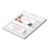 Wrapper Party Favor Wedding Reception Snoep Bar Notitieblok (Linkerzijde)