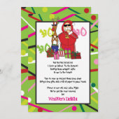 Wrapper's Delight Ghetto Fabulous Kerstparty Kaart (Voorkant / Achterkant)