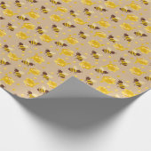 Wrappers Papier Bijen (Hoek)