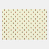 Wrapping (3 patronen) - Ananas Wrapping Paper (Voorkant 2)
