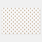 Wrapping (3 patronen) - Ananas Wrapping Paper (Voorkant)