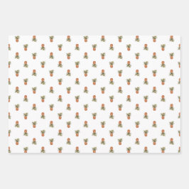 Wrapping (3 patronen) - Ananas Wrapping Paper