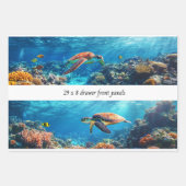 Wrapping Decoupage 3 Coastal Sea Turtles Paper  (Voorkant 2)