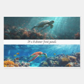 Wrapping Decoupage 3 Coastal Sea Turtles Paper  (Voorkant)