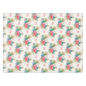 Wrapping met kerstcadeaus Gold Snowflakes Tafelkleed (Voorkant (Horizontaal))