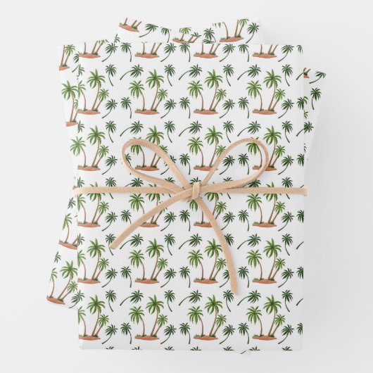 Wrapping - Palm Trees Inpakpapier Vel (In situ)