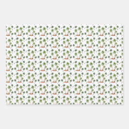 Wrapping - Palm Trees Inpakpapier Vel