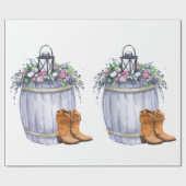 Wrapping Paper 60 lb Roll Summer Country Wedding R Cadeaupapier (Vlak)